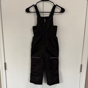 Swiss Tech Toddler Snow Bibs 3T Black Winter Pants